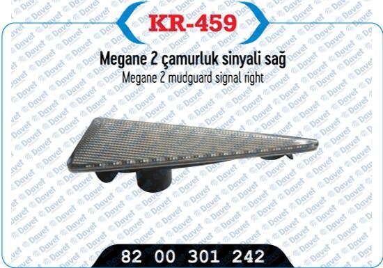 KAYA KR-459 Camurluk Sinyali Sag Megane Ii 03-08